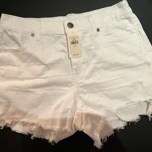 New Aerie Distressed Daydream Denim Short - small